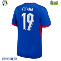 Frankrike Youssouf Fofana #19 Hjemmedrakt EM 2024 Kortermet